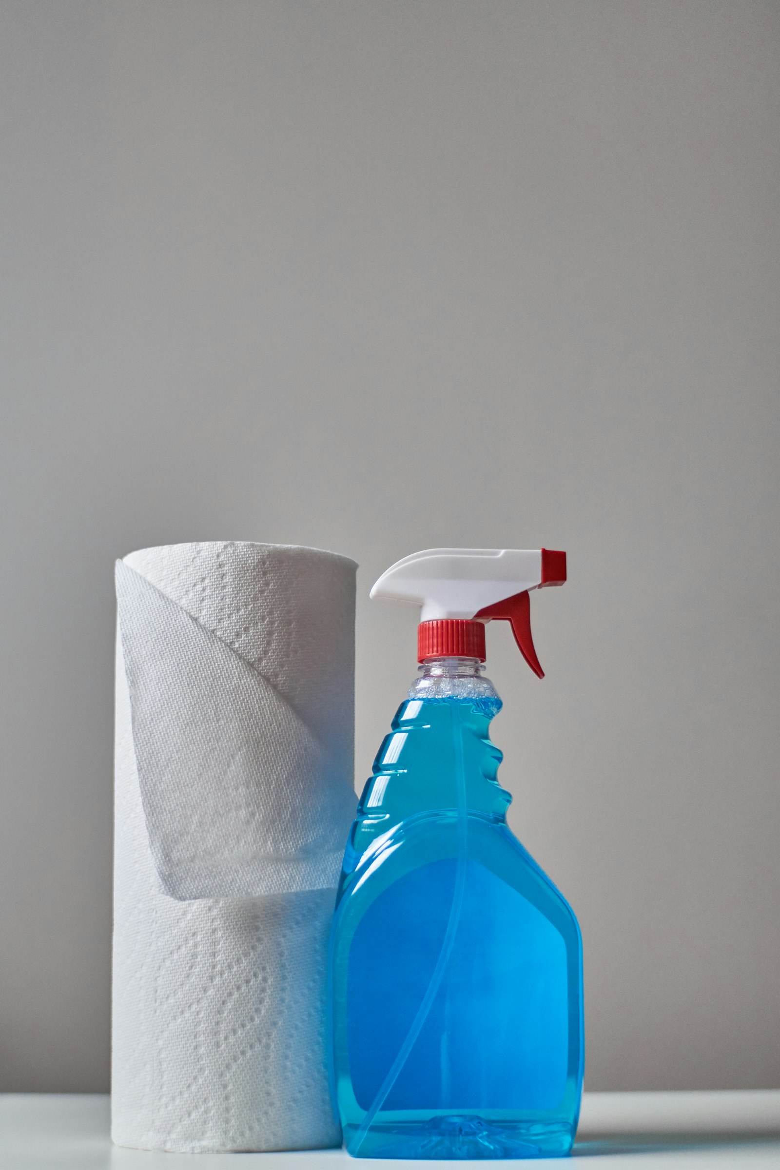 Reinigungsspray und Mikrofasertuch